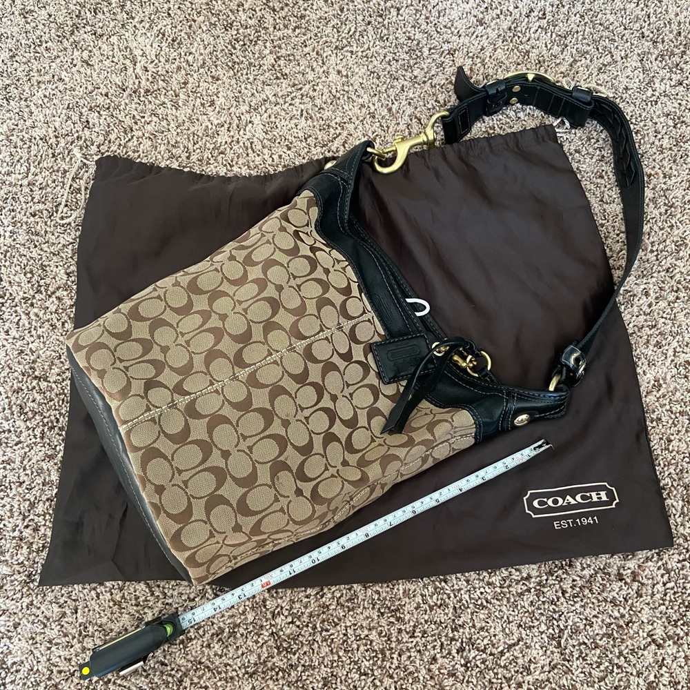 Authentic Coach hobo bag